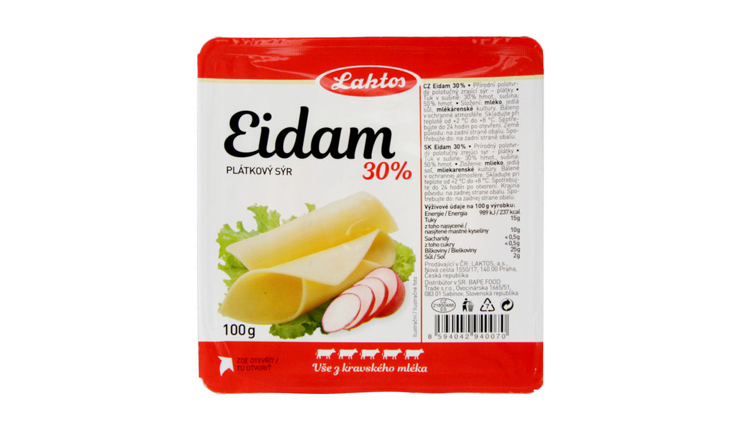 Eidam plátky 100 g