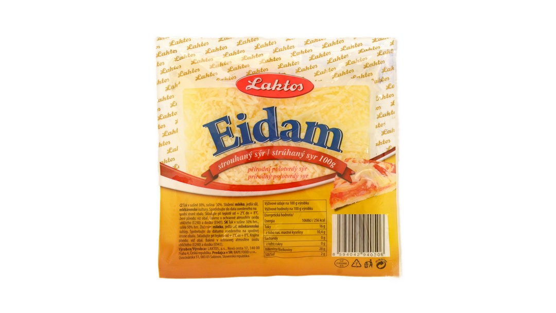 Eidam strouhaný 100 g