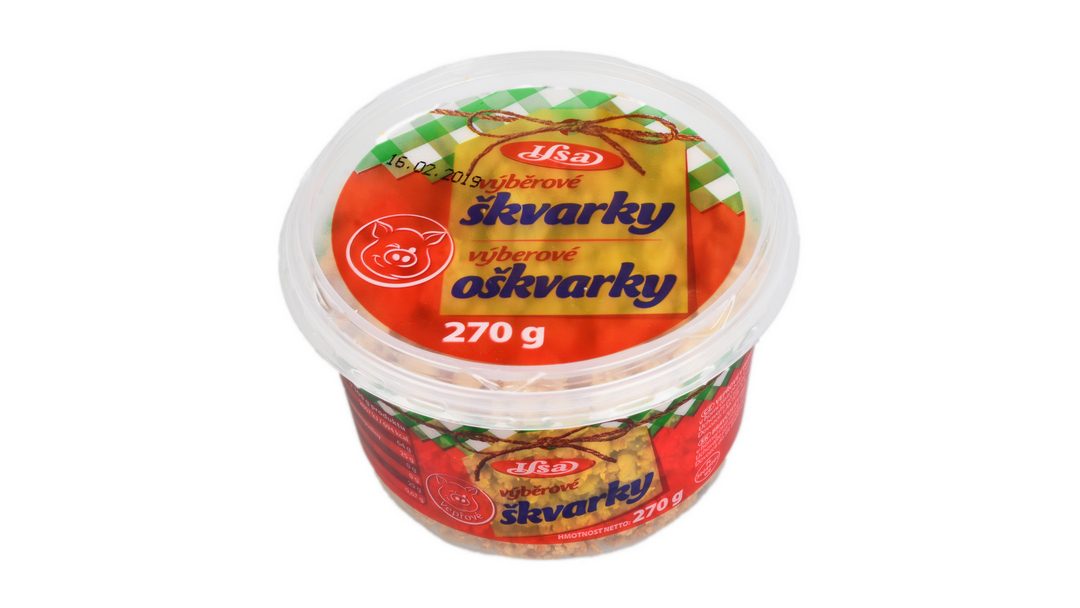 Vepřové výběrové škvarky 270 g