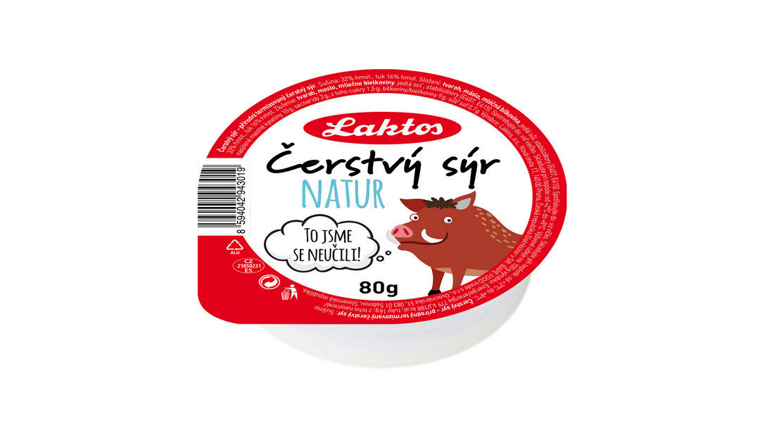 Čerstvý sýr 80 g natur