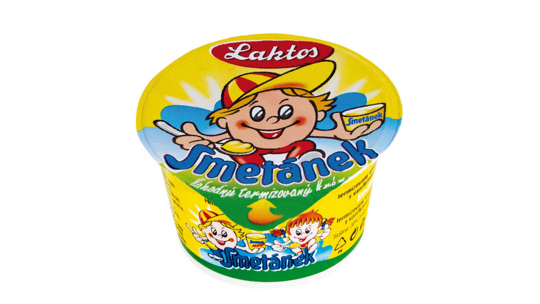 Smetánek vanilka 80 g Laktos