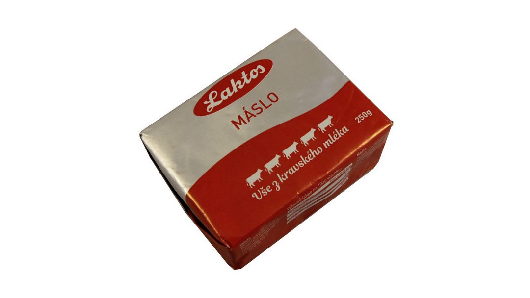 Máslo laktos 250g