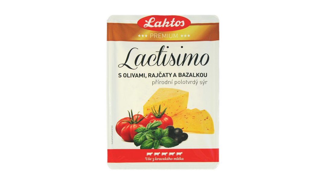 Lactisimo s olivami, rajčaty a bazalkou 100 g