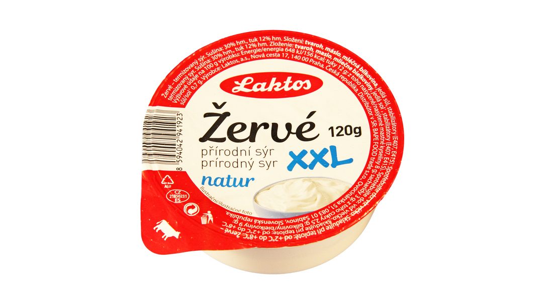 Žervé 120 g přírodní XXL