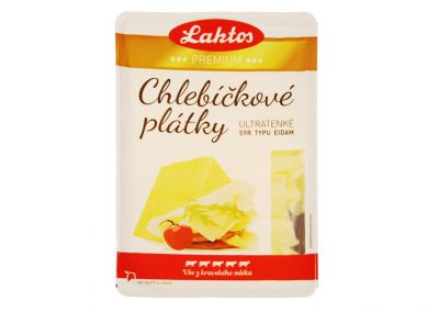 Chlebíčkové plátky, eidam 30%, 130 g