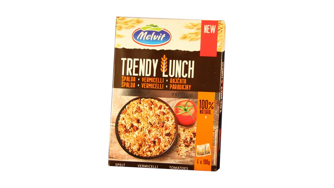 Trendy Lunch špalda, vermicelli a sušená rajčata