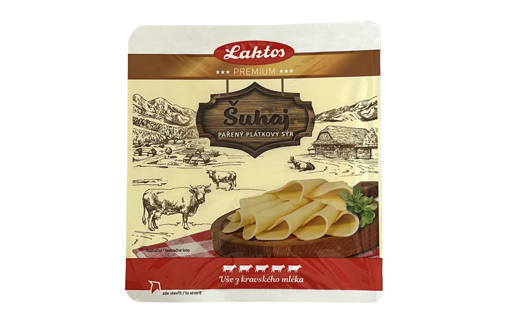 Pařený plátkový sýr Šuhaj, 100g